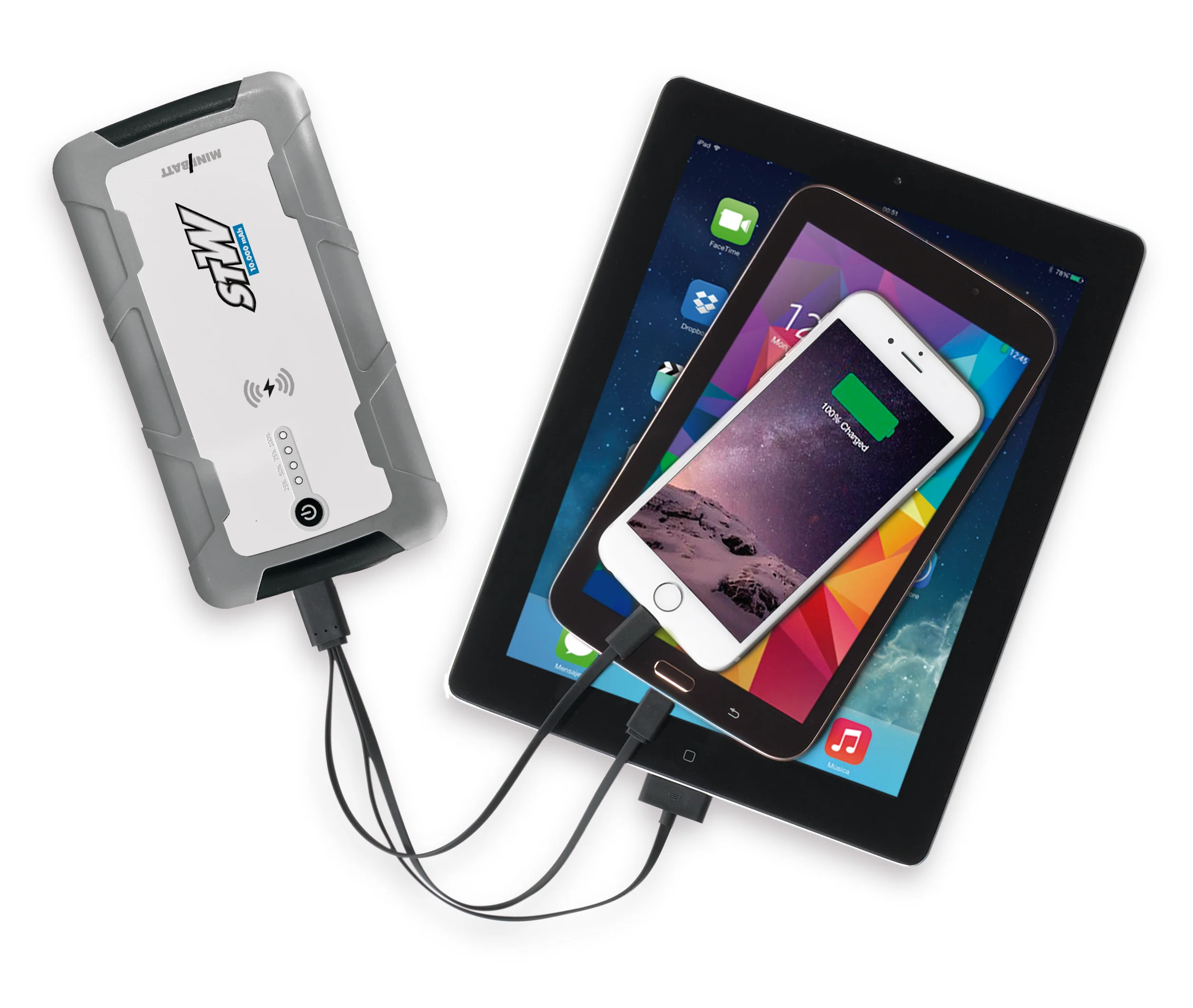 TT40 STW · 10.000 mAh (Carga Qi) - Imagen 7