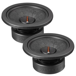 Match PP 72W-D 2x 16.5 cm Subwoofer
